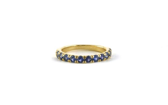 content/products/11-Stone French-set Montana Yogo Sapphire Band in Yellow Gold (1.14cts TWT)