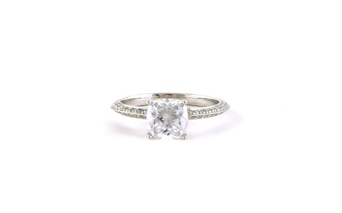 content/products/Knife Edge Shank Engagement Ring Mounting with Pave Diamonds in White Gold (0.38cts TWT)