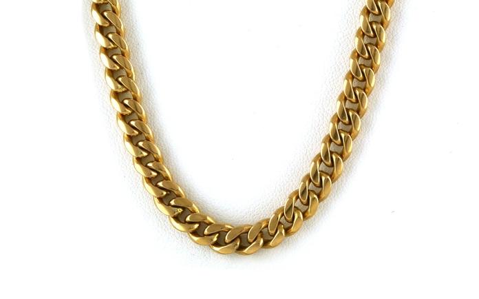 content/products/Estate Piece: Solid Curb Chain Necklace in Yellow Gold