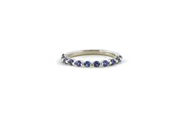 content/products/11-Stone Single Share-prong Montana Yogo Sapphire Ring  in White Gold (0.65cts TWT)