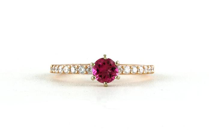 content/products/Pink Tourmaline and Diamond Ring in Rose Gold