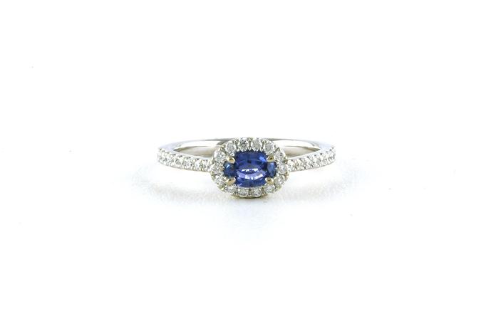 content/products/Halo-style Sideways Oval-cut Montana Yogo Sapphire and Diamond Ring in White Gold (0.64cts TWT)