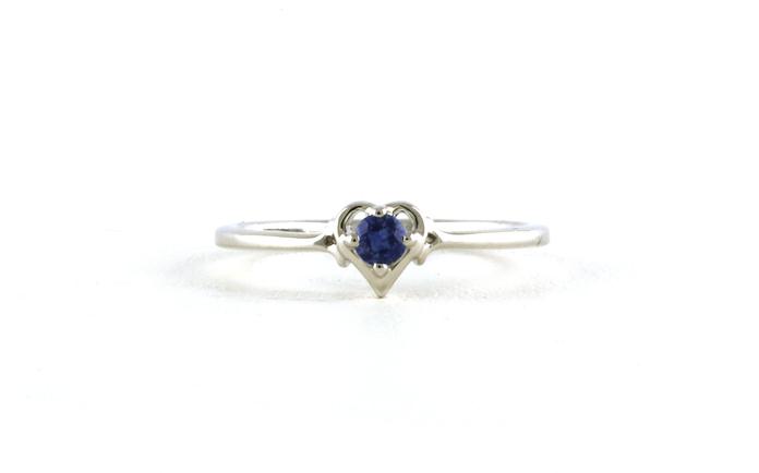 content/products/Heart Solitaire-style Montana Yogo Sapphire Ring in Sterling Silver (0.10cts)