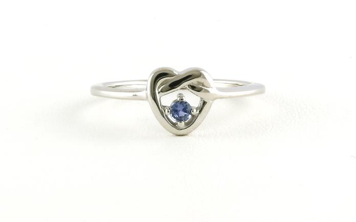 content/products/Heart Knot Montana Yogo Sapphire Ring in Sterling Silver