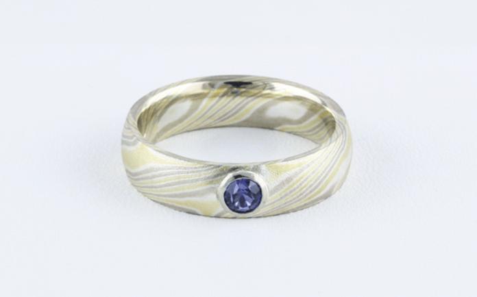 content/products/Mokume Gold Ring with Montana Yogo Sapphire