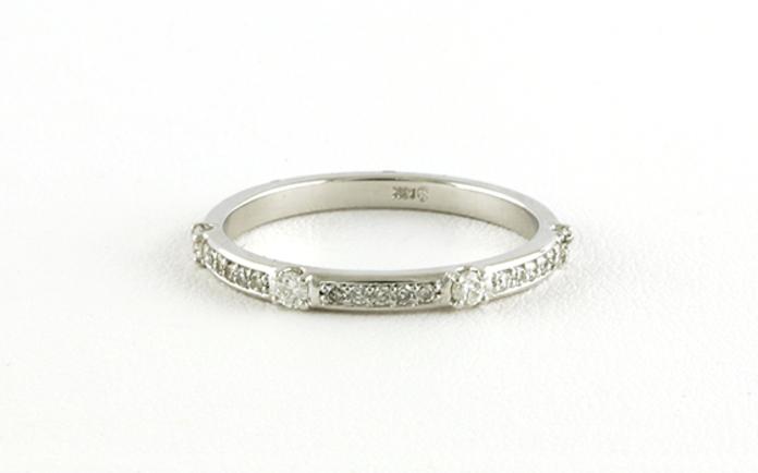 content/products/Pave and Prong set Diamond Wedding Band in White Gold