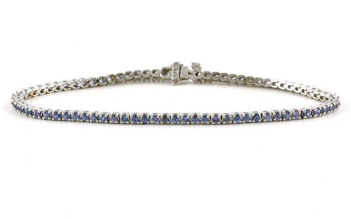 content/products/Montana Yogo Sapphire Tennis Bracelet in White Gold (2.18cts TWT)