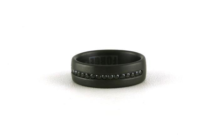 content/products/20-Stone Bevel-edge Channel-set Black Diamond Wedding Band in Dark Tantalum (sz 10)