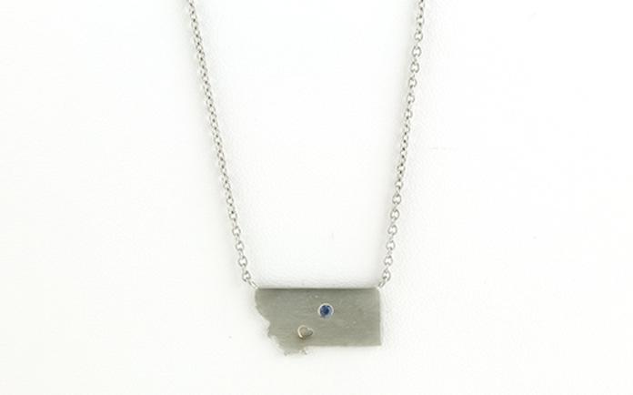content/products/Satin-finished Montana Necklace with Montana Yogo Sapphire in White Gold (0.03cts TWT)