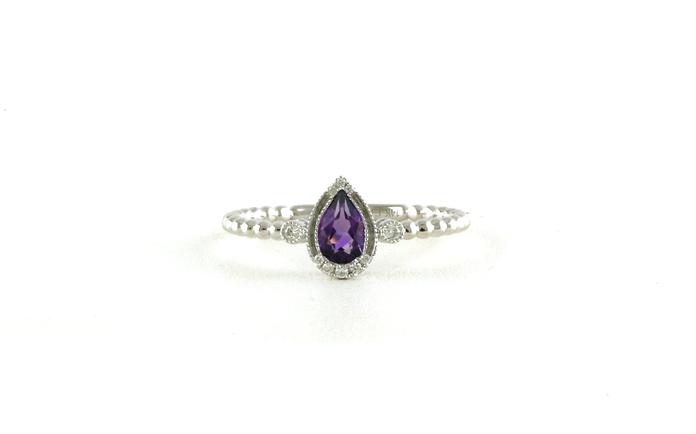 content/products/3-Stone Pear-cut Amethyst Ring with Diamonds in White Gold