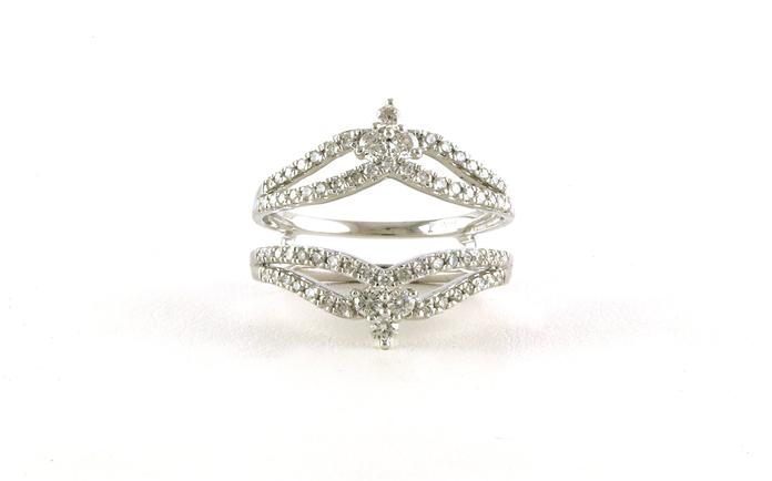 content/products/Open-style Diamond Ring Guard in White Gold (0.74cts TWT)