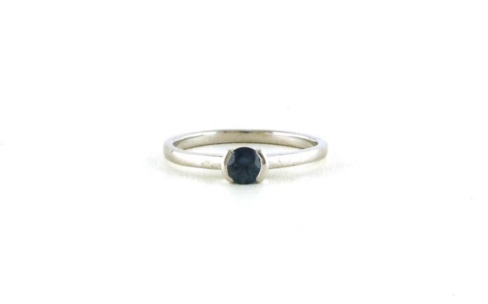 content/products/Solitaire-style Split Bezel-set Montana Sapphire Ring in White Gold (0.42cts)