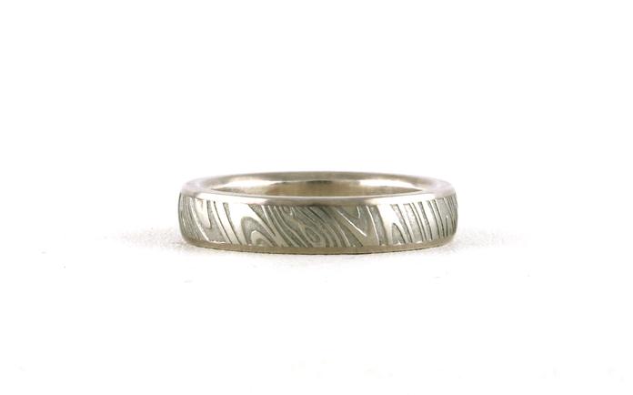 content/products/Comfort Fit Laser Engraved Damascus Pattern Wedding Band in Stainless Steel