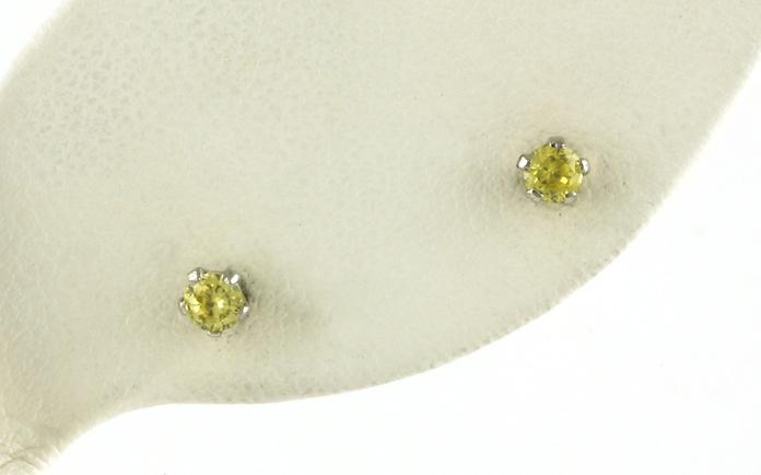 content/products/Children's Synthetic Citrine Screwback Stud Earrings in Sterling Silver