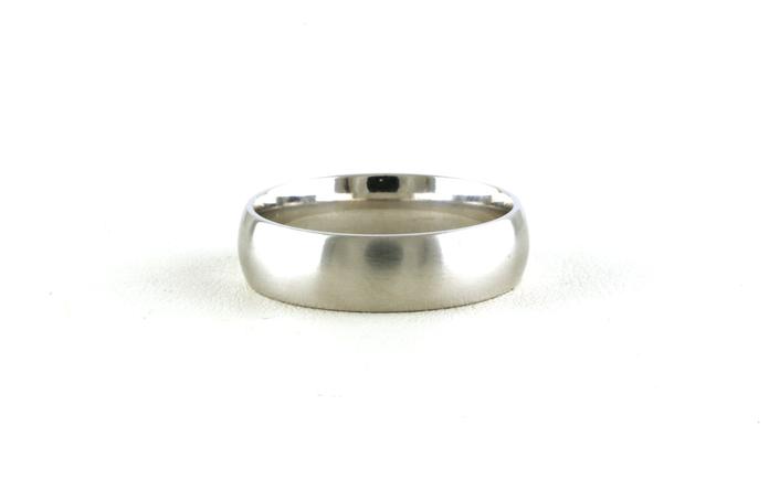 content/products/Comfort Fit Wedding Band with Satin Finish in White Gold (6 mm)