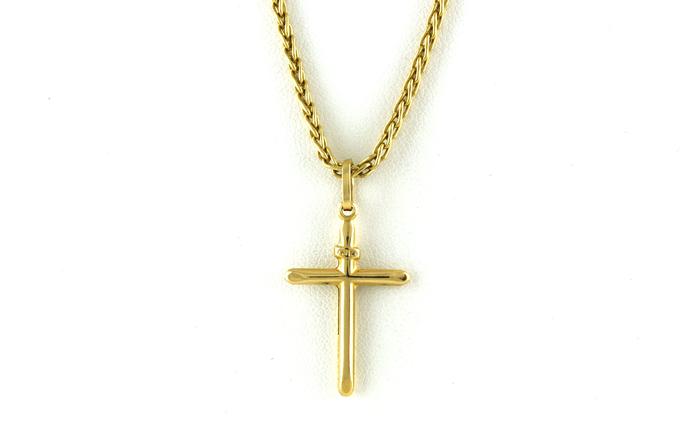 content/products/Estate Piece: Cross Necklace in Yellow Gold