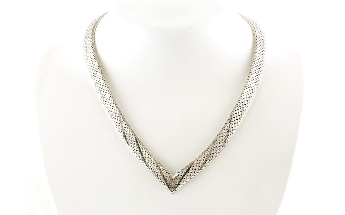 content/products/Estate Piece: Pointed Collar-style Necklace in Sterling Silver