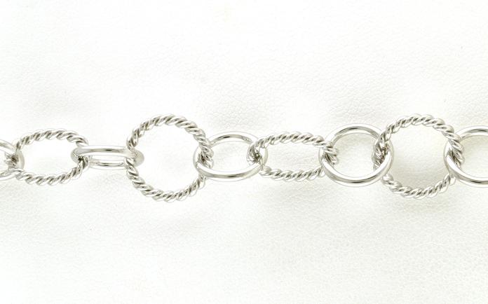 content/products/Alternating Rope and Polished Link Bracelet in Sterling Silver