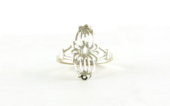content/products/Estate Piece: Art Deco Design Filigree Ring in Sterling Silver