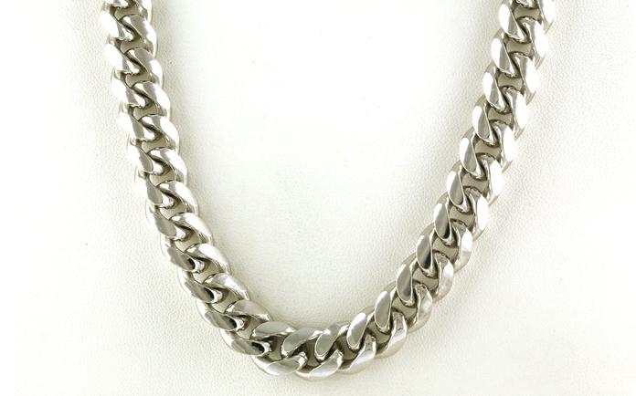 content/products/Cuban Link Chain Necklace in Sterling Silver