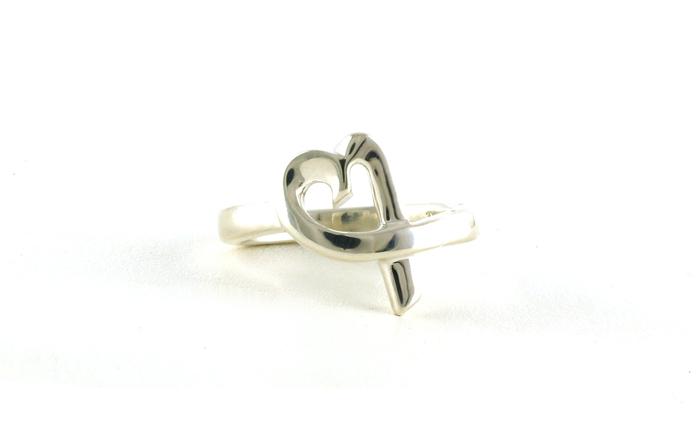 content/products/Estate Piece: Tiffany and Co. Heart Ring in Sterling Silver