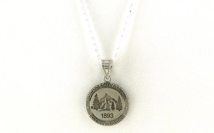 content/products/Montana State University Seal Necklace in Sterling Silver