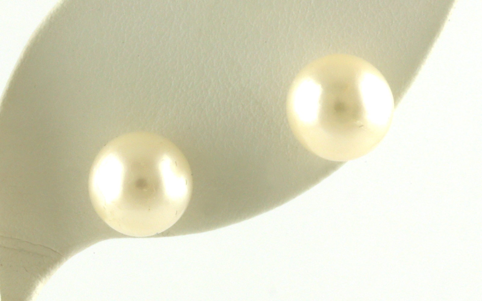 Pearl Stud Earrings in Sterling Silver