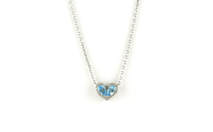 content/products/2-stone Blue Topaz Halo Heart Necklace with Diamonds in Sterling Silver (0.53cts TWT)