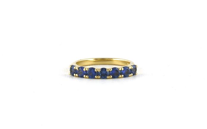 content/products/7-Stone Montana Yogo Sapphire Band in Yellow Gold (1.30cts TWT)