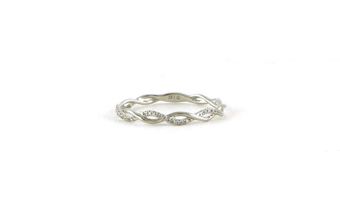 content/products/Twisted Pave Band with Diamonds in White Gold (0.06cts TWT)