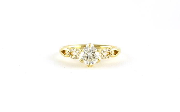 content/products/Woven Diamond Engagement Ring with Crown Prong Details in Yellow Gold (1.15cts TWT)