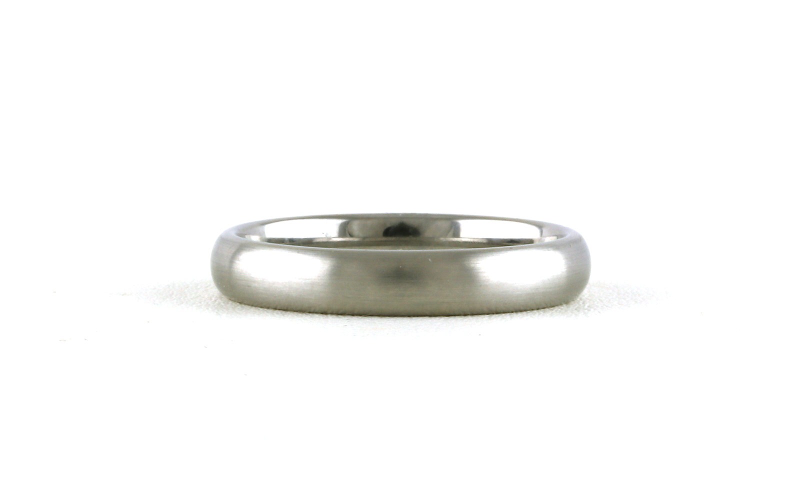 Comfort Fit Wedding Band with Satin Finish in Serinium (sz 9)