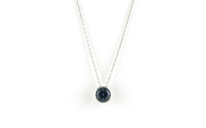 content/products/Solitaire-style Bezel-set Montana Sapphire Necklace in White Gold (0.92cts)