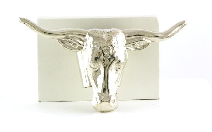 content/products/Estate Piece: Longhorn Scarf Pin in Sterling Silver