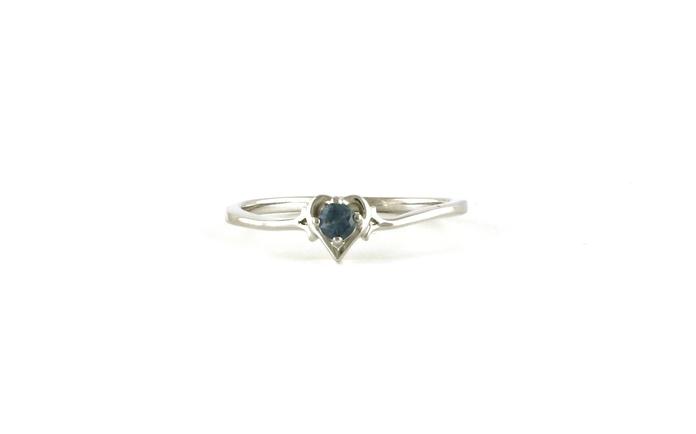 content/products/Heart Montana Sapphire Ring in Sterling Silver (0.13cts)