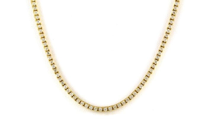 content/products/Diamond Riviera Necklace in Yellow Gold (4.63cts TWT)