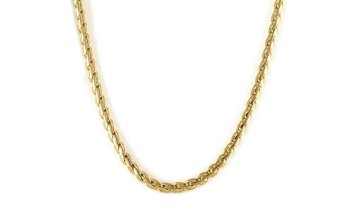 content/products/Estate Piece: Wheat Chain Necklace in Yellow Gold (3.5 mm)