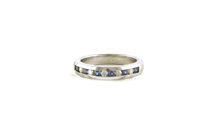 content/products/11-Stone Channel-set Montana Yogo Sapphire and Diamond Band in White Gold (0.47cts TWT)