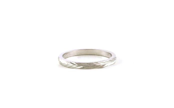 content/products/Wheat Pattern Hand Engraved Wedding Band in White Gold 