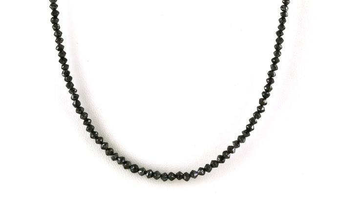 content/products/Beaded Black Diamond Necklace in White Gold (18.48cts TWT)