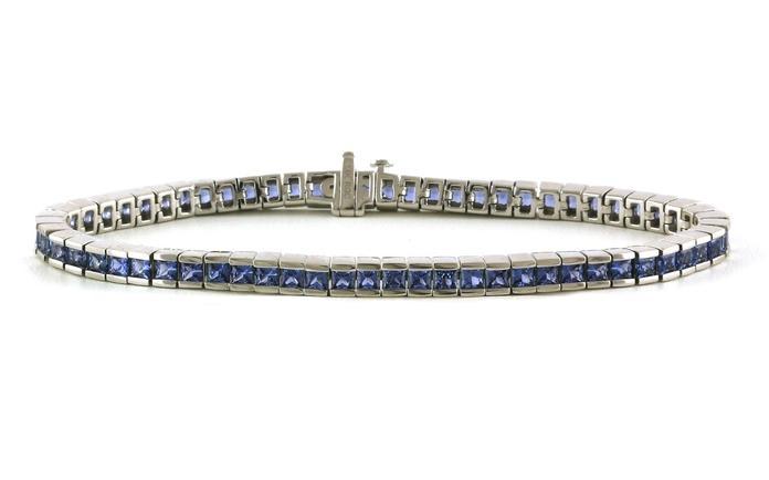 content/products/Bar-set Montana Yogo Sapphire Tennis Bracelet in White Gold (7.63cts TWT)