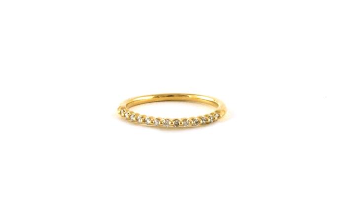 content/products/13-Stone Share Prong Diamond Band in Yellow Gold (0.15cts TWT)