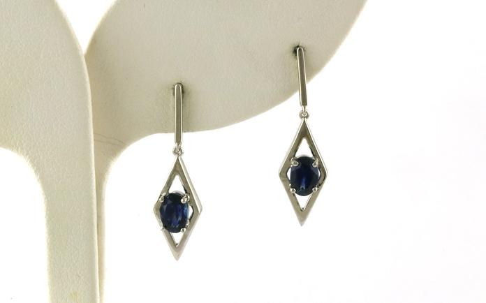 content/products/Geometric Kite Oval-cut Montana Sapphire Dangle Earrings in White Gold (1.22cts TWT)