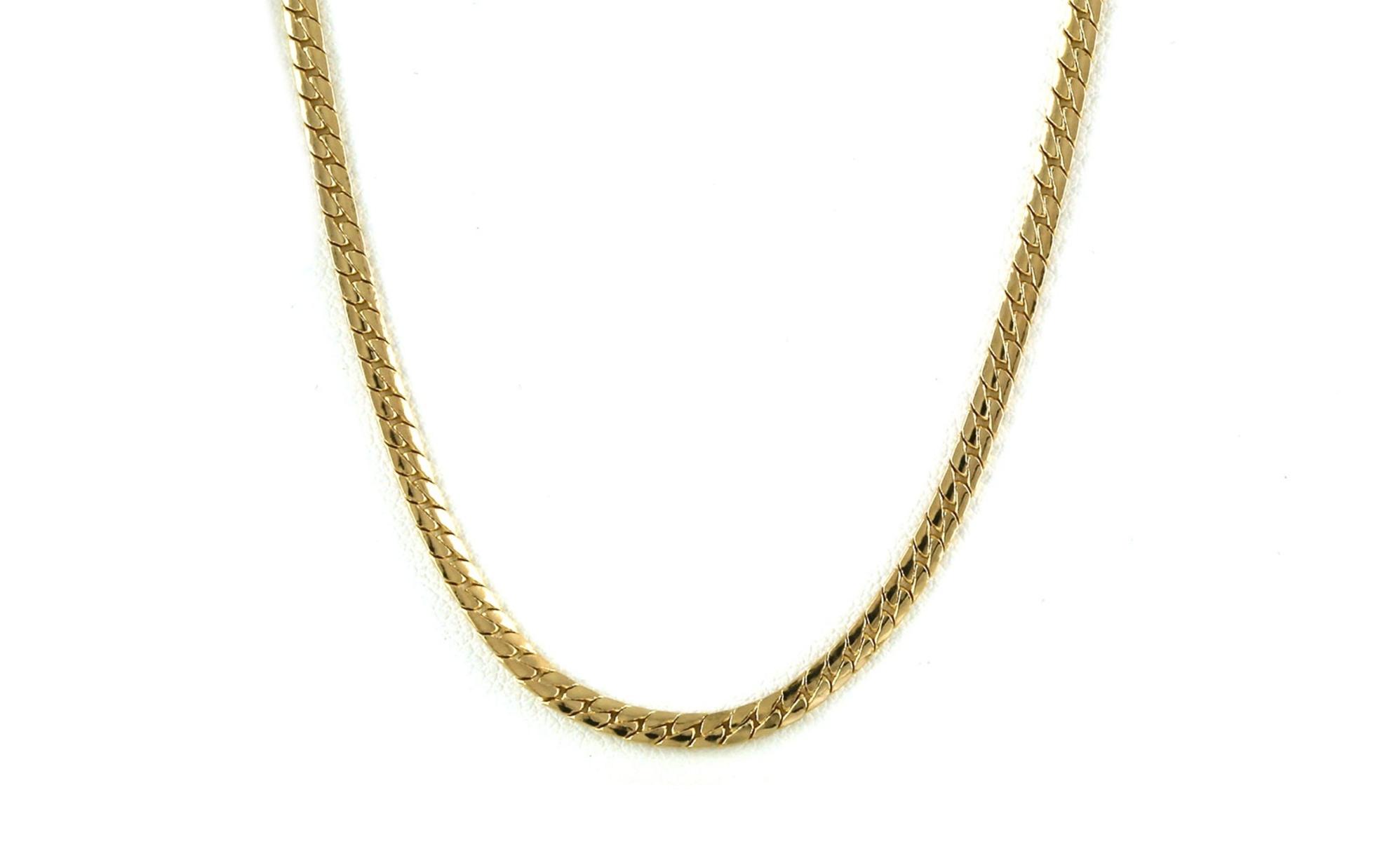 Estate Piece: Curb Chain in Yellow Gold