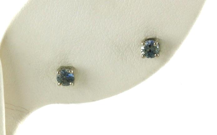 content/products/Montana Sapphire Stud Earrings in 4-Prong Settings in Sterling Silver (0.42cts TWT)