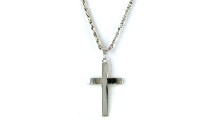 content/products/Estate Piece: Cross Necklace in White Gold
