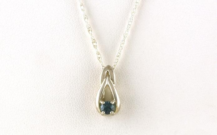 content/products/Braided Montana Sapphire Necklace in Sterling Silver (0.25cts)