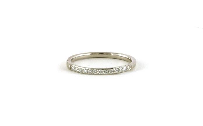 content/products/13-Stone Share-prong Diamond Wedding Band in White Gold (0.14cts TWT)