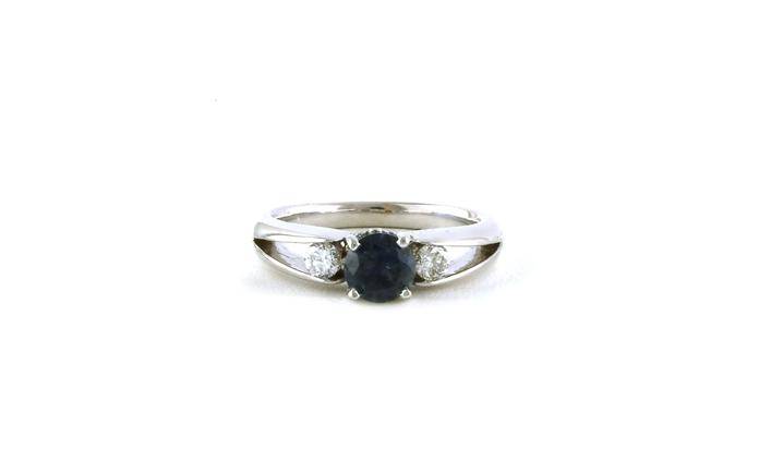 content/products/3-Stone Split Shank Montana Sapphire and Diamond Ring in White Gold (1.24cts TWT)