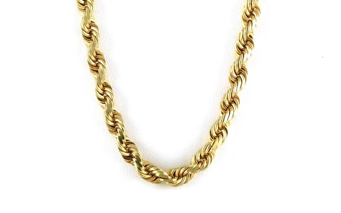 content/products/Estate Piece: Rope Chain Necklace in Yellow Gold (5.2 mm)